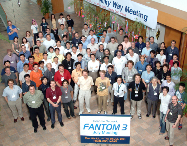 A picture of the FANTOM3 meeting